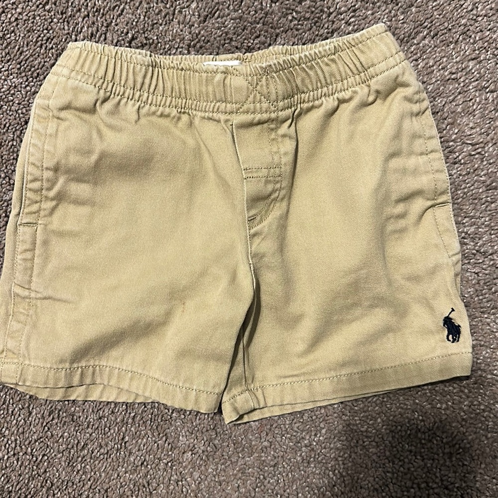 Pull on Ralph Lauren chino shorts- 12mo